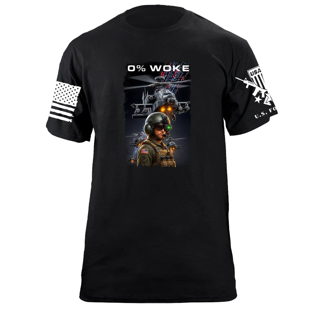 Apache Woke T-Shirt Shirts 87374-S-BK