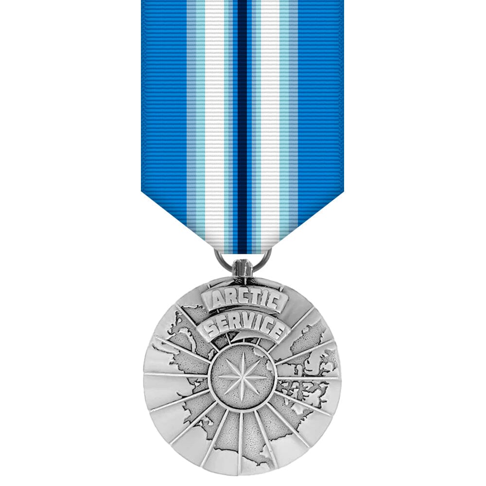Navy Arctic Service Anodized Miniature Medal Military Medals