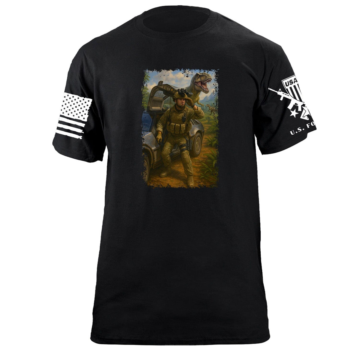 Back to the Future T-Shirt Shirts 87375-S-BK