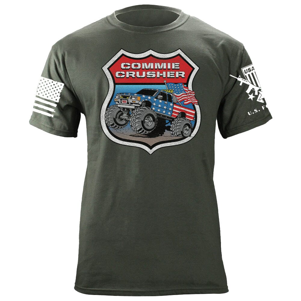 Commie Crusher Monster Truck T-Shirt Shirts 87020-S-MG