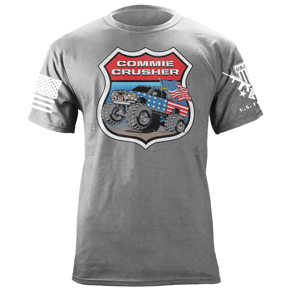 Commie Crusher Monster Truck T-Shirt Shirts 87020-S-HG