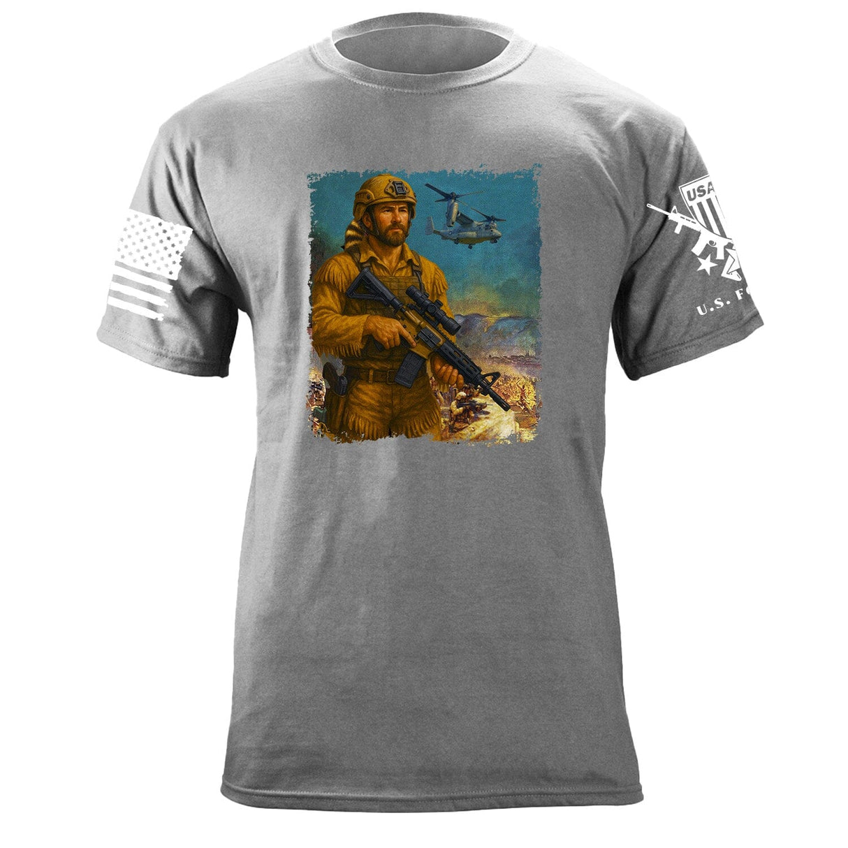 Davy Crockett T-Shirt Shirts 87346-S-HG