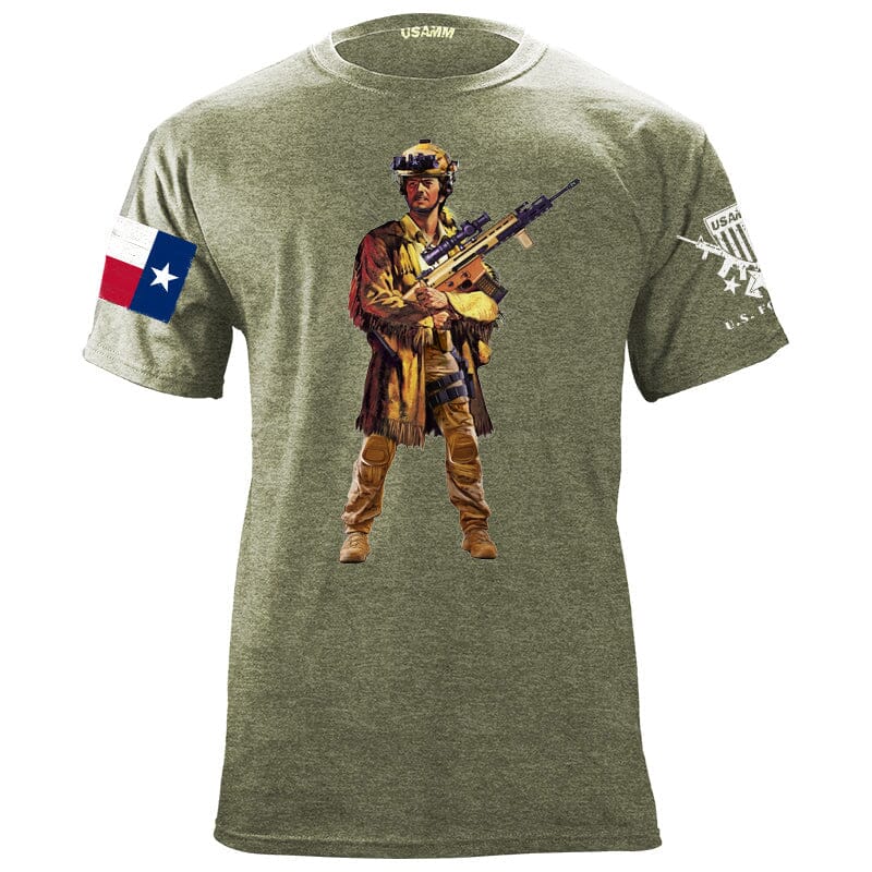 Tactical Davy Crockett T-Shirt Shirts YFS.3.012.1.MGT.1