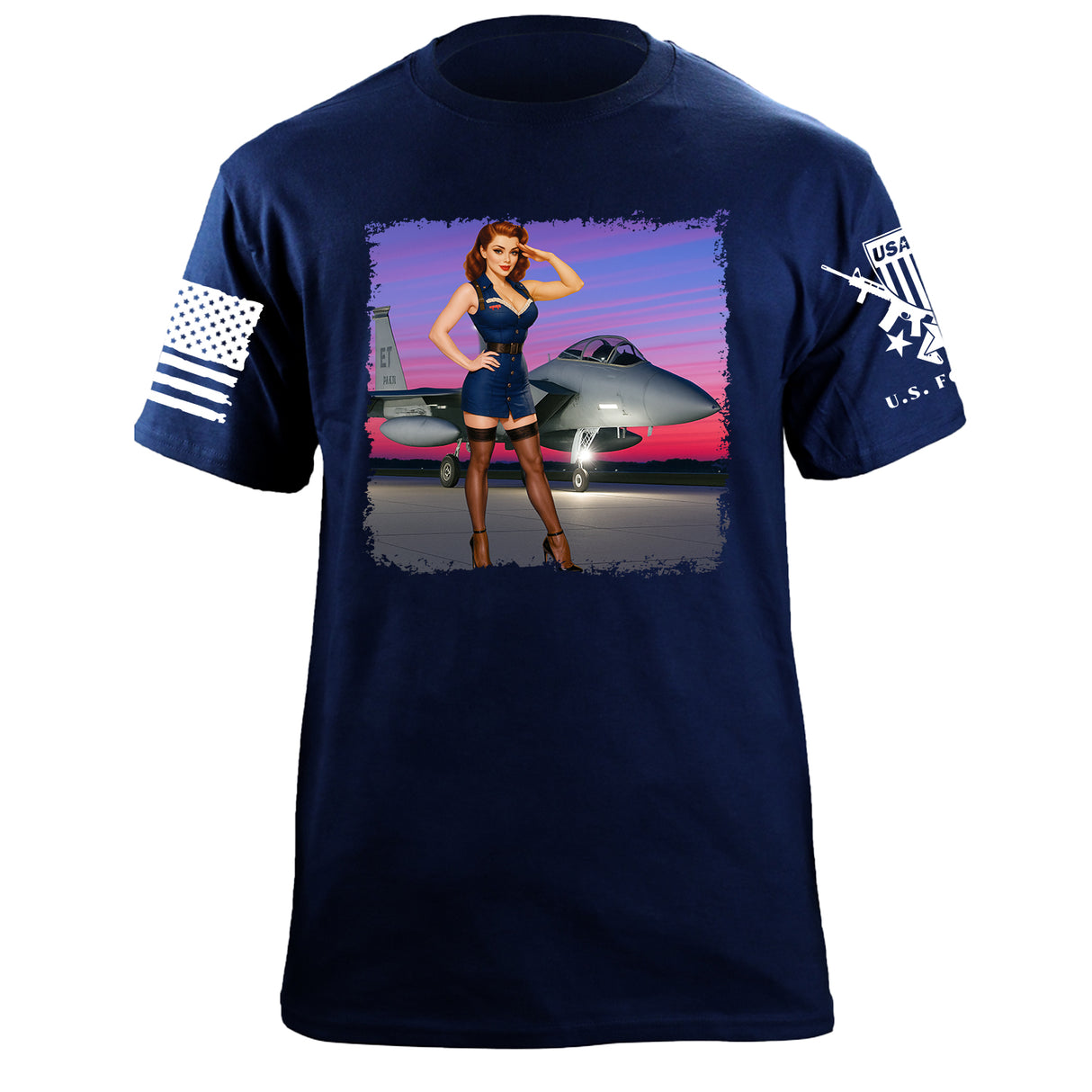 F15 Pinup Girl T-Shirt