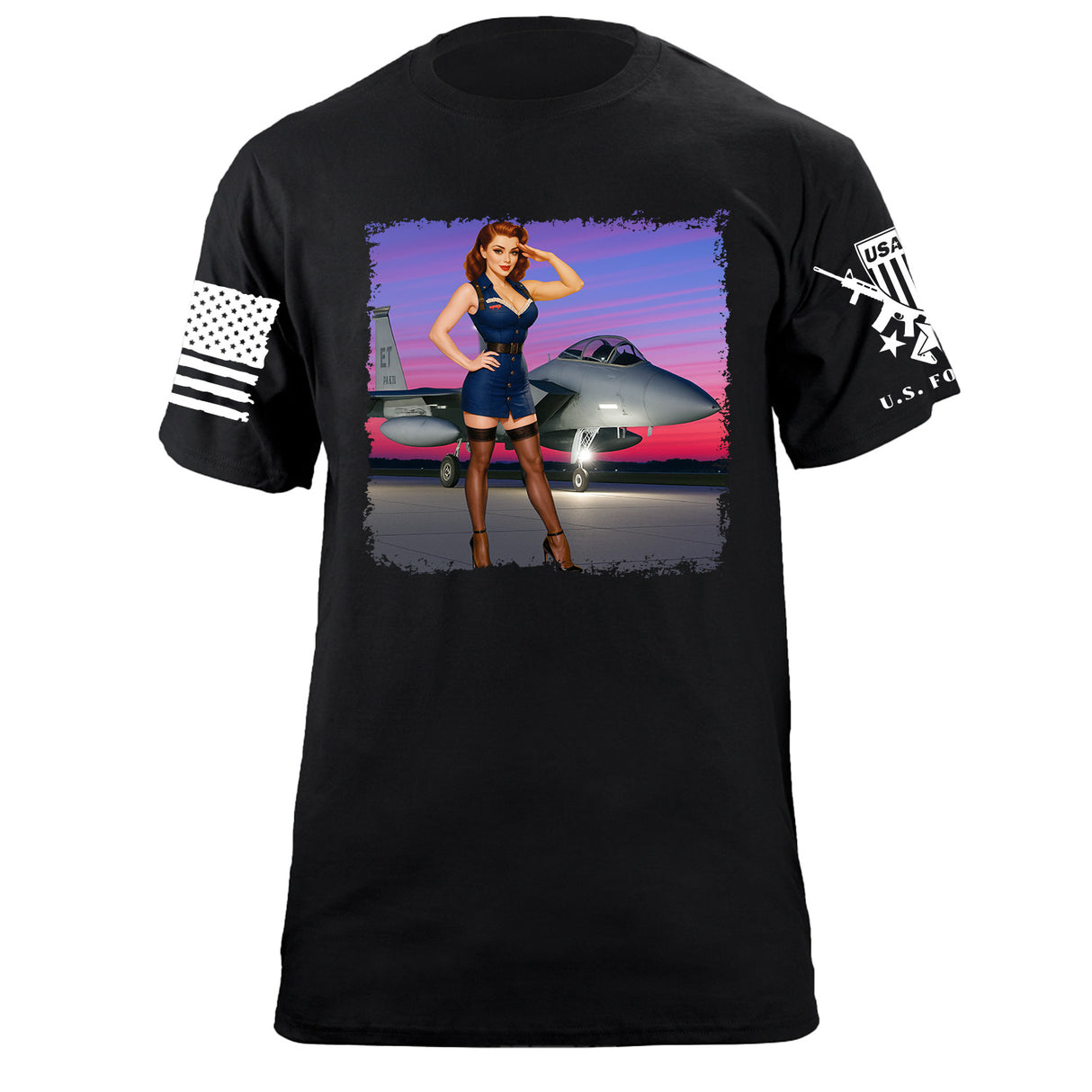 F15 Pinup Girl T-Shirt
