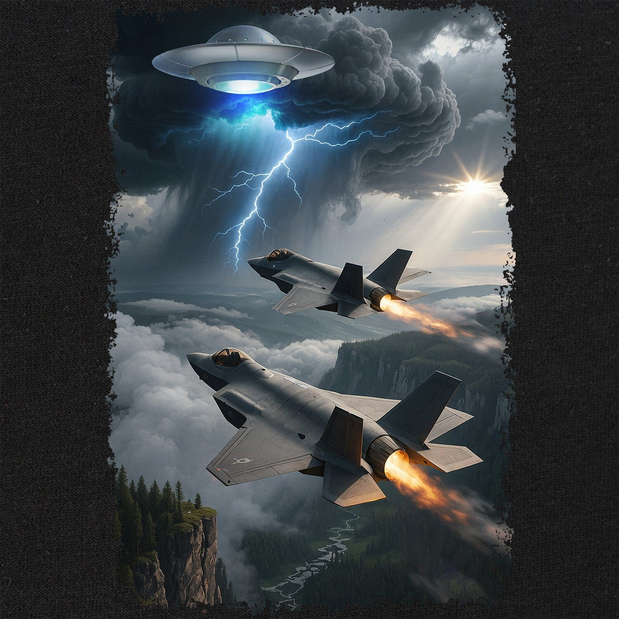 F-35 Storm T-Shirt Shirts