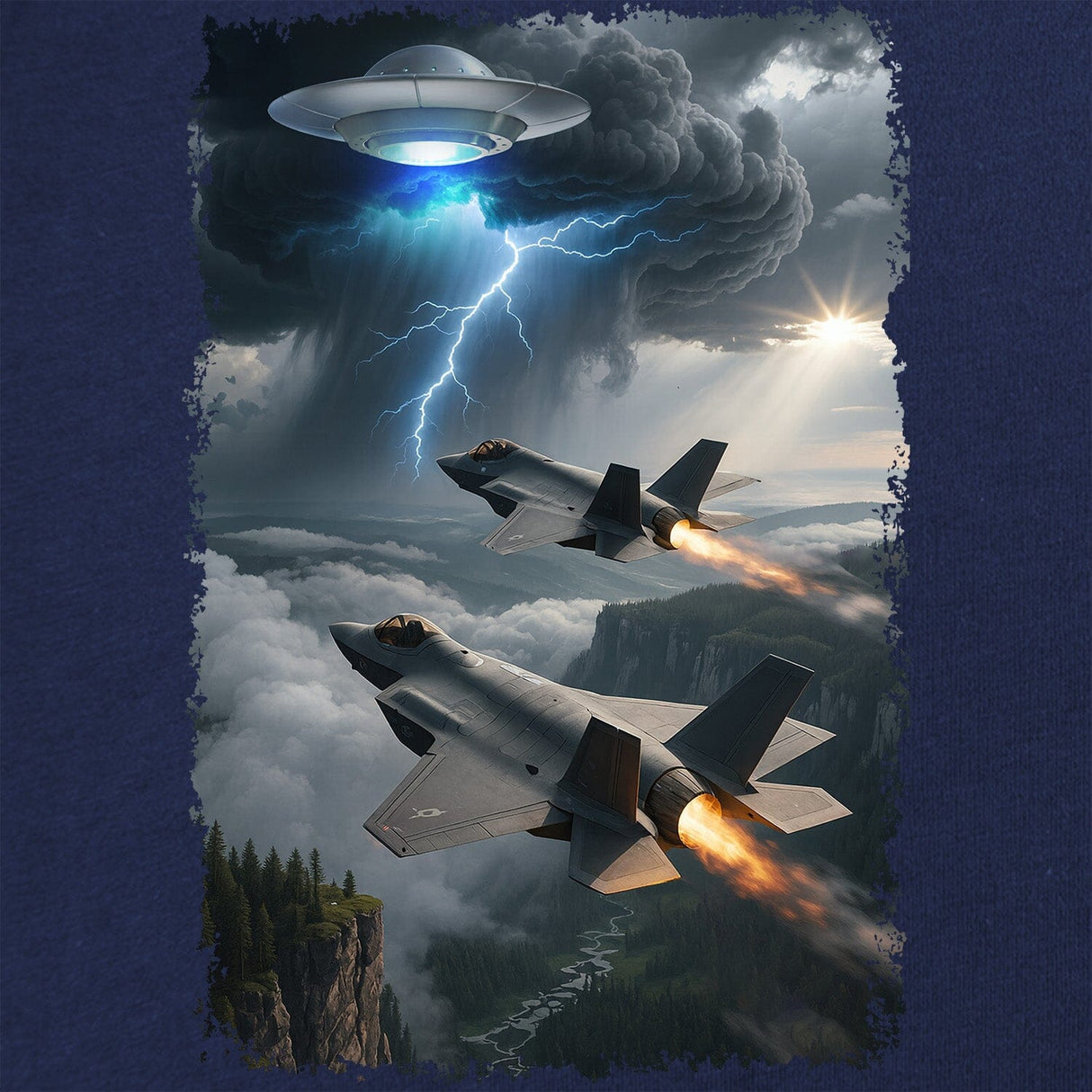 F-35 Storm T-Shirt Shirts