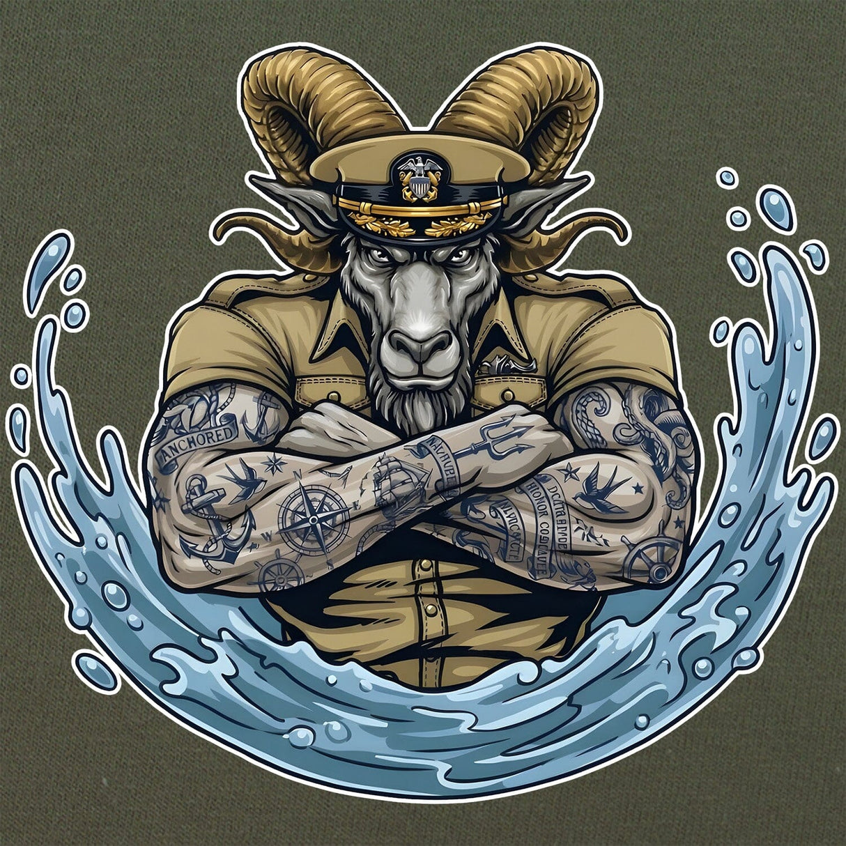 Captain GOAT T-Shirt Shirts