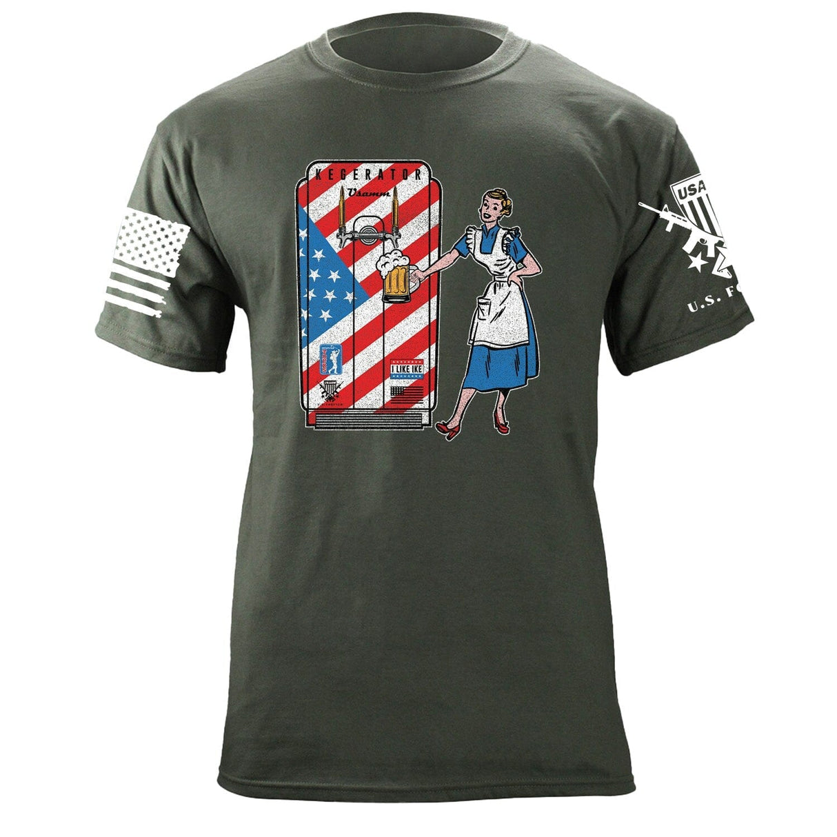 Kegerator Wife Color T-Shirt Shirts 87176-3XL-MG