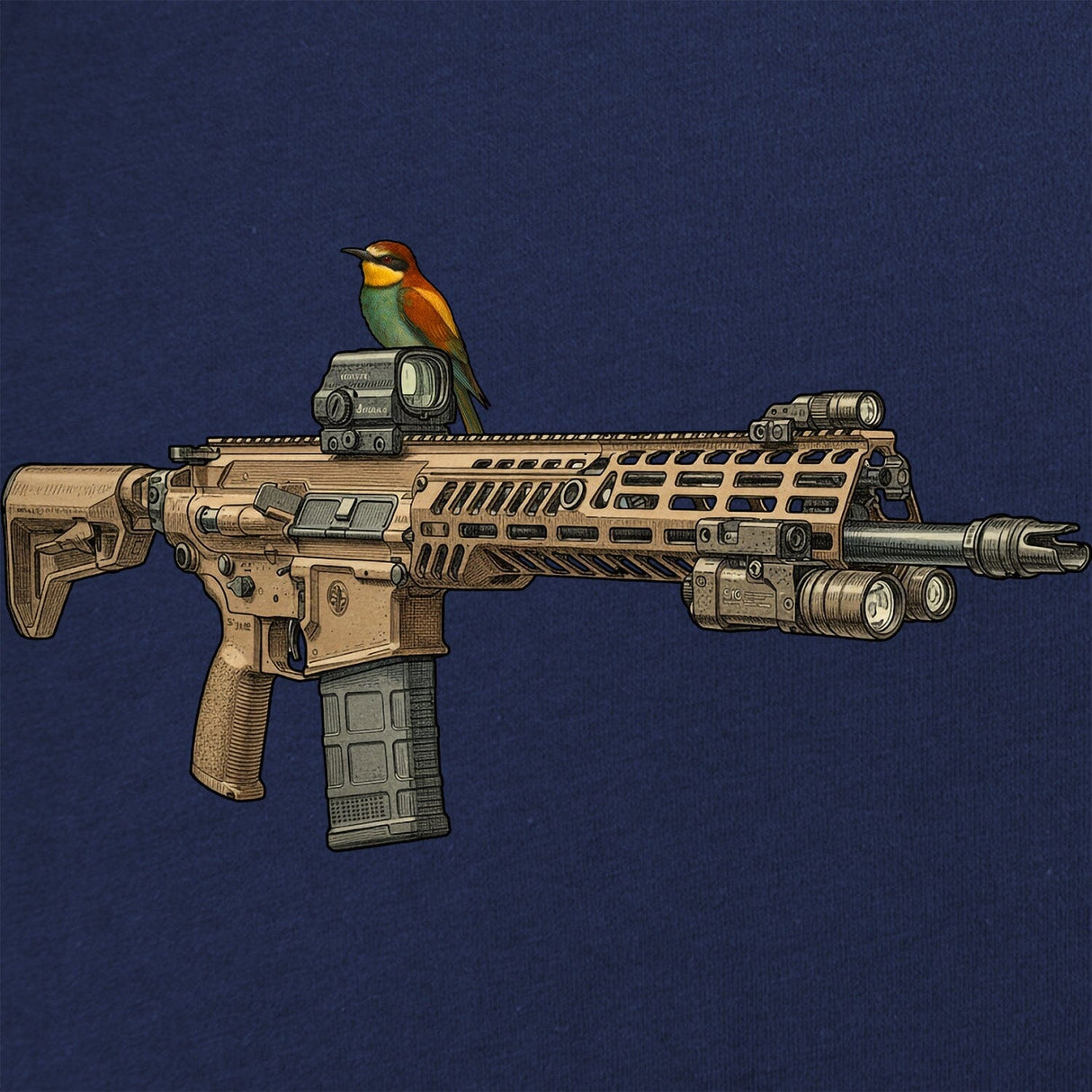 M7 Bird T-Shirt Shirts