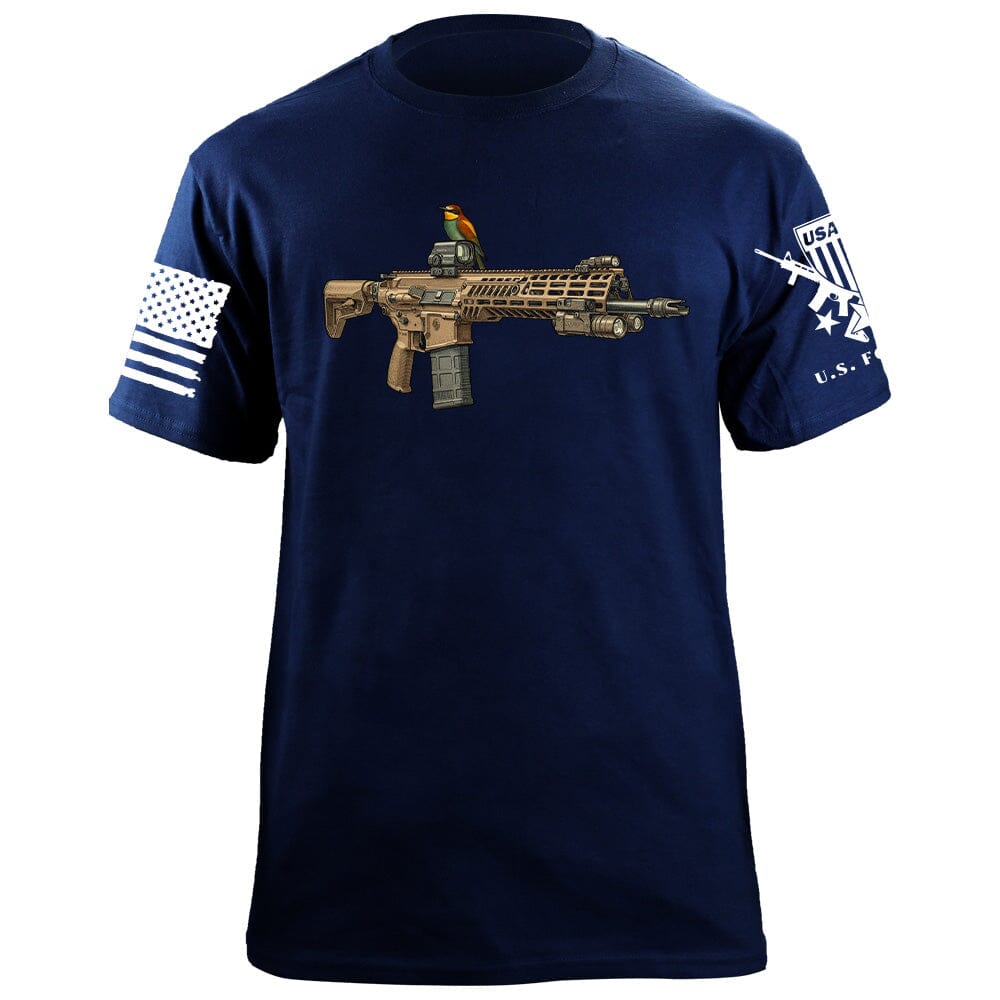 M7 Bird T-Shirt Shirts 87315-S-NAVY