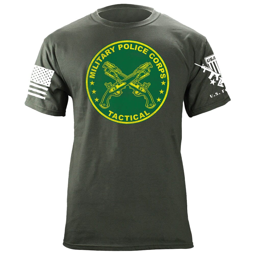 Tactical MP T-Shirt Shirts 87036-S-MG
