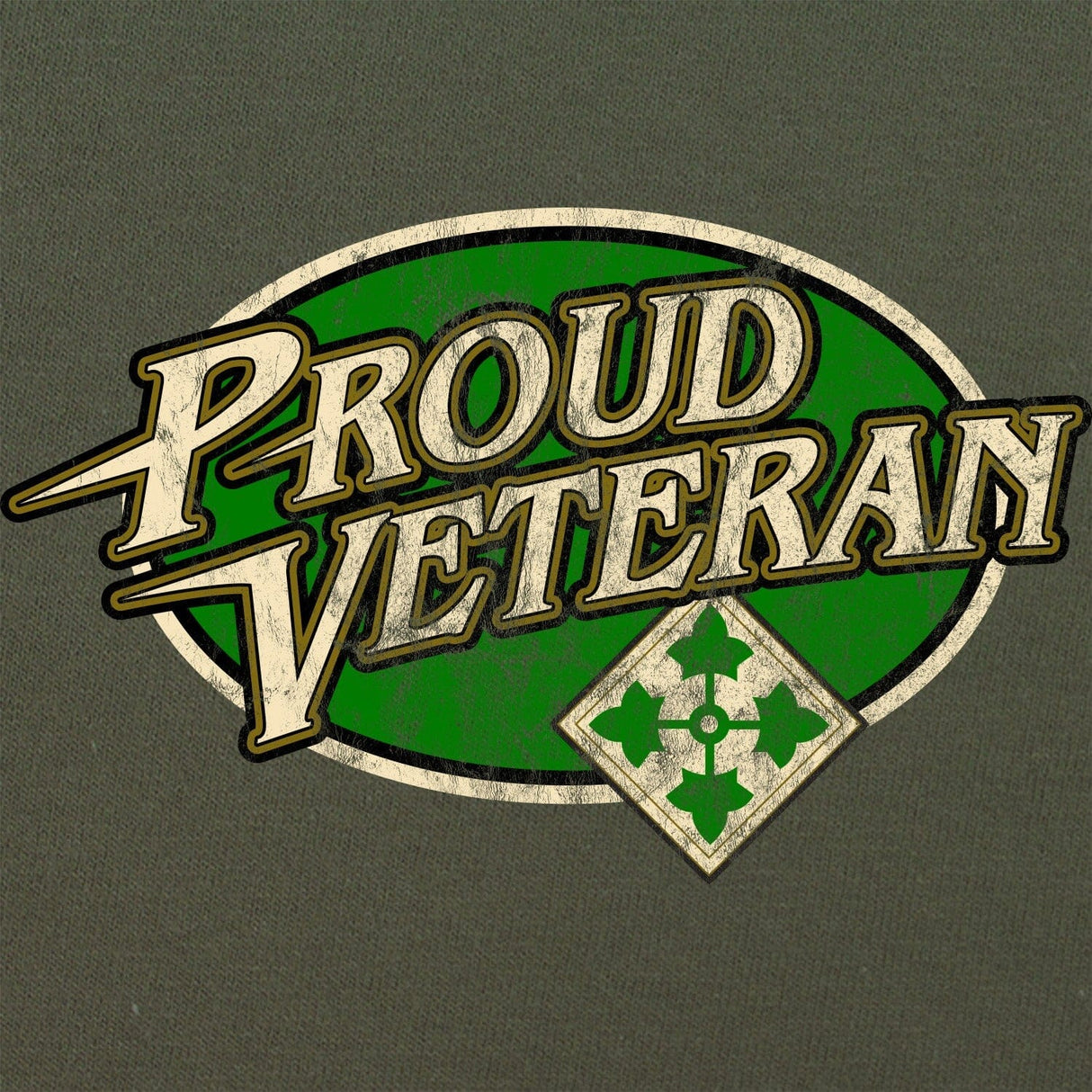 Proud Vet 4th Infantry Tshirt Shirts