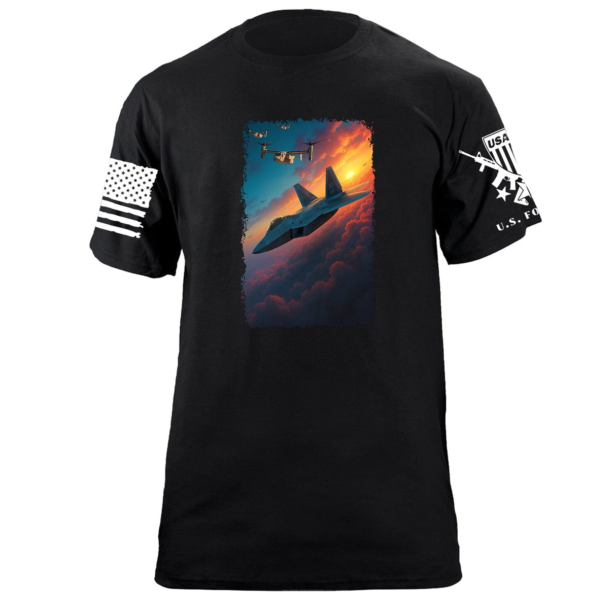 Raptor and Ospreys T-Shirt Shirts 87400-S-BK