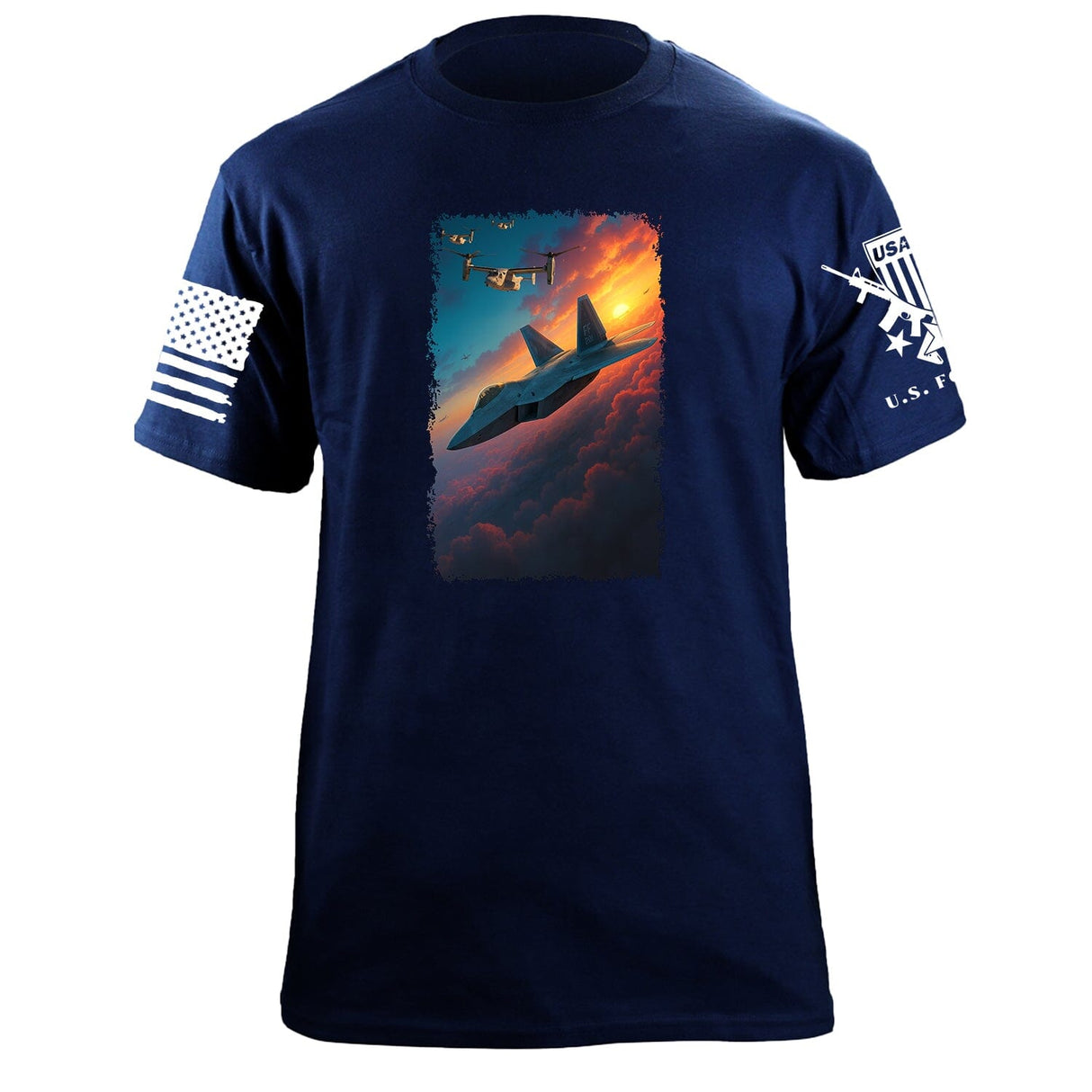 Raptor and Ospreys T-Shirt Shirts 87400-S-NAVY