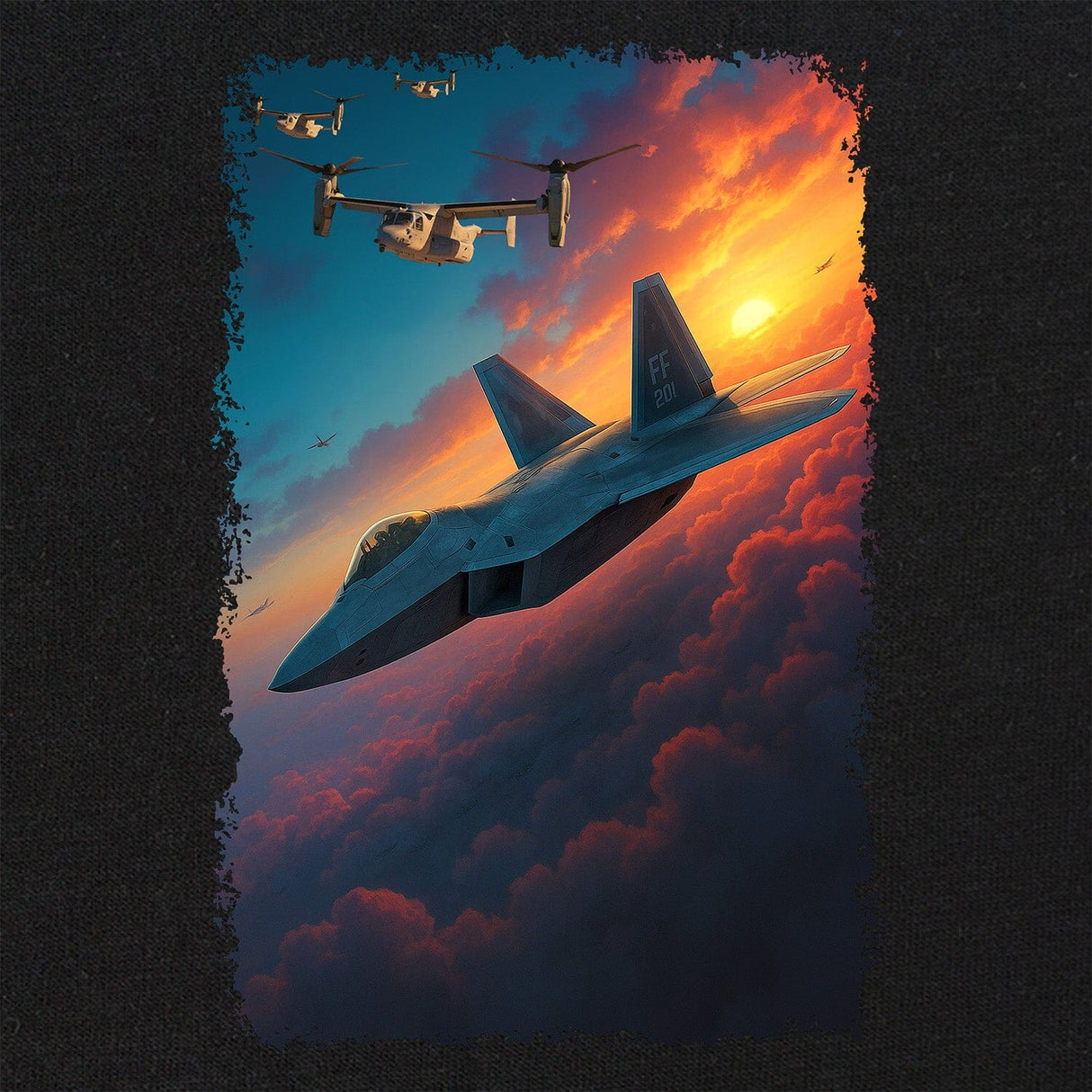 Raptor and Ospreys T-Shirt Shirts