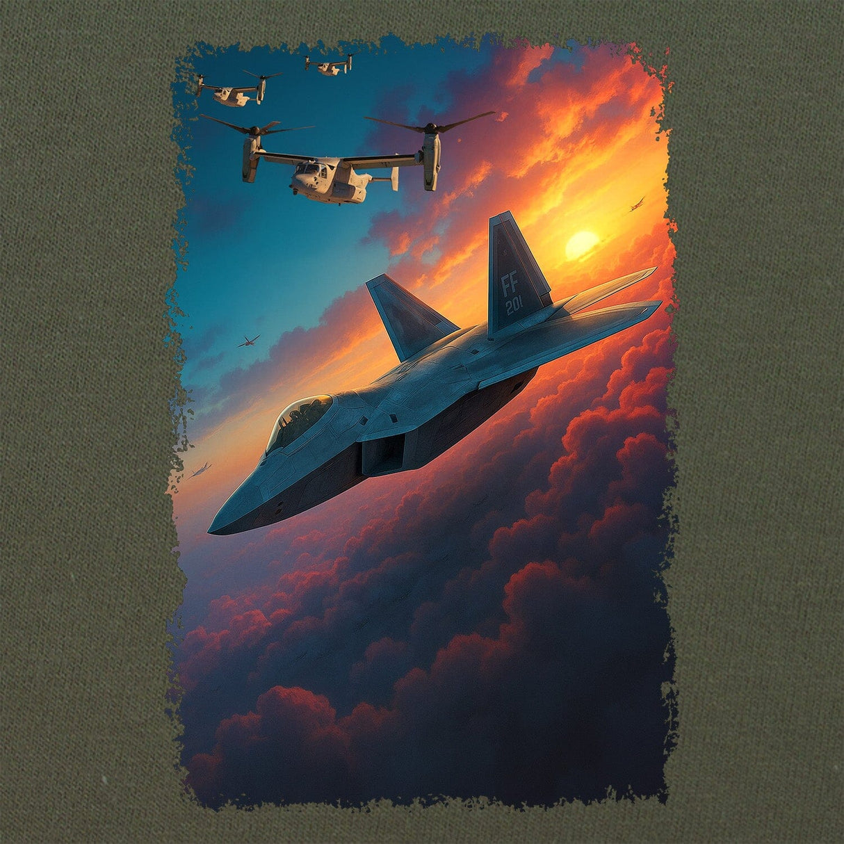 Raptor and Ospreys T-Shirt Shirts