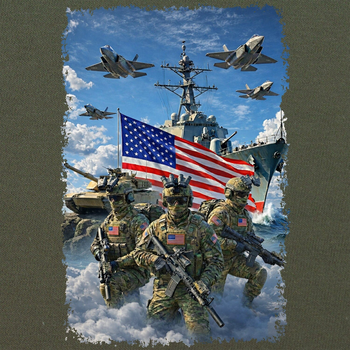 Armed Forces T-Shirt Shirts