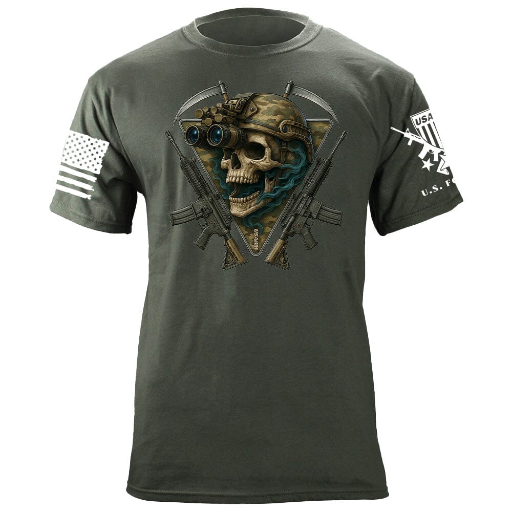 Skull Triangle T-Shirt Shirts 86381-S-MG