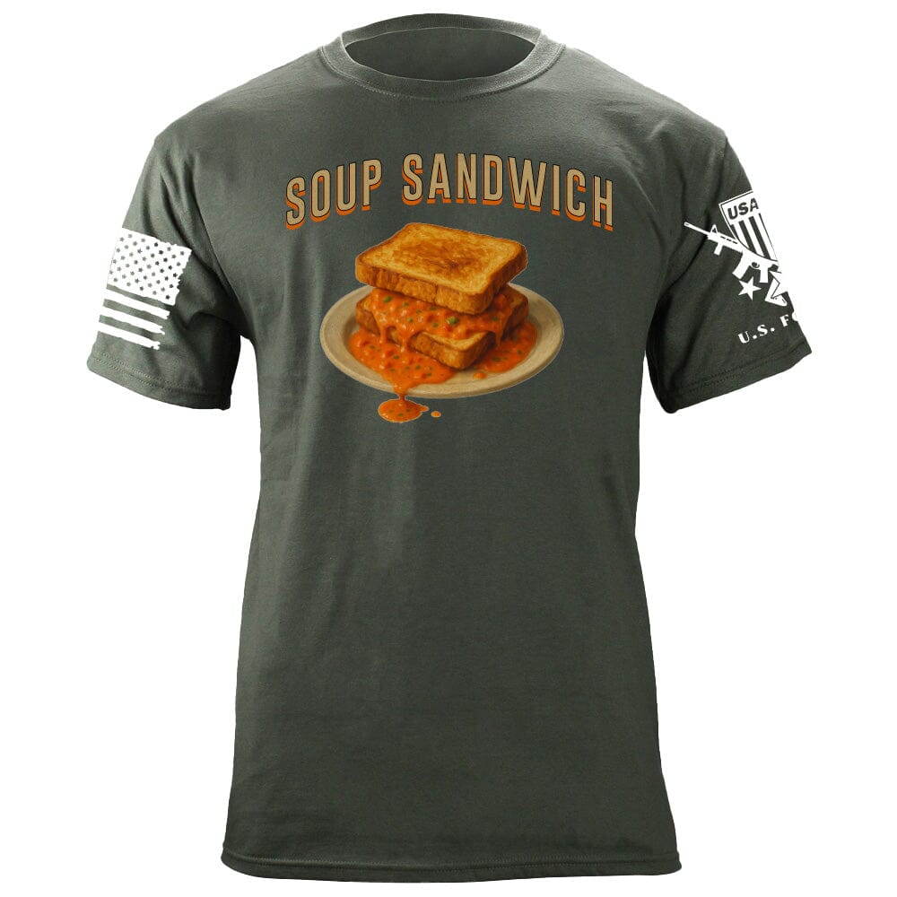Soup Sandwich T-Shirt Shirts 86366-S-MG