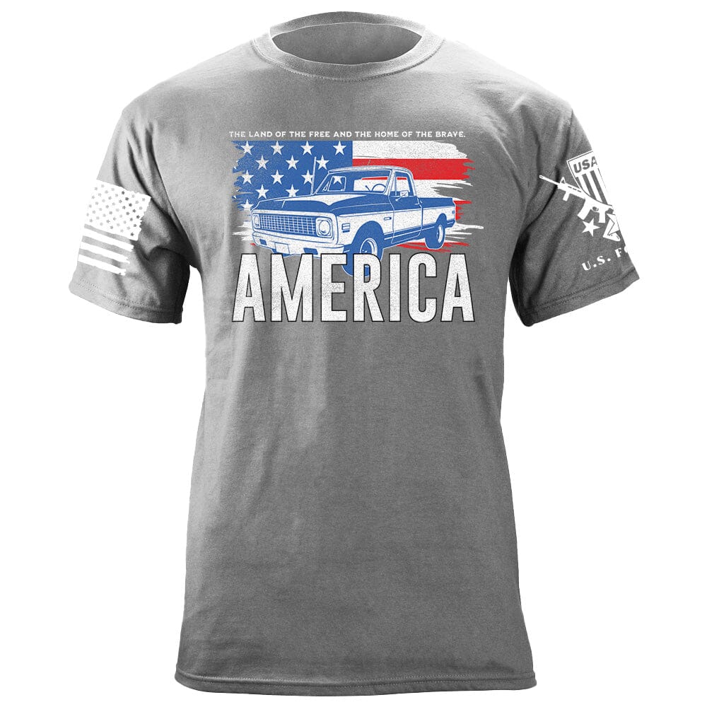 Square Body America T-Shirt Shirts 87035-S-HG