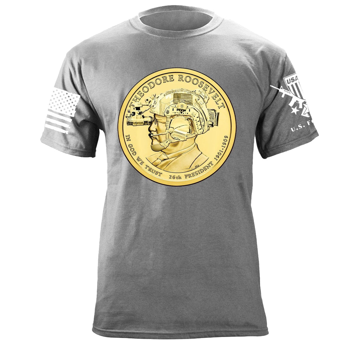 Teddy Roosevelt Coin Operator T-shirt Shirts 87134-S-HG