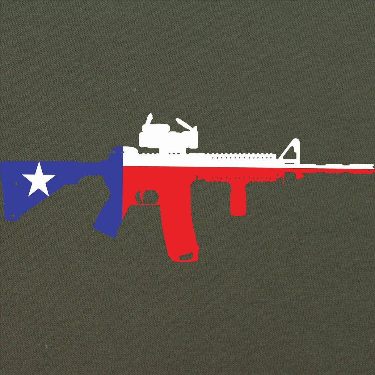 m4 Texas Flag T-shirt Shirts