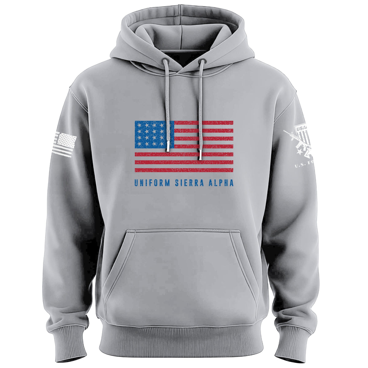 Uniform Sierra Alpha Bottom Hoodie Hoodies 100363-S-HG