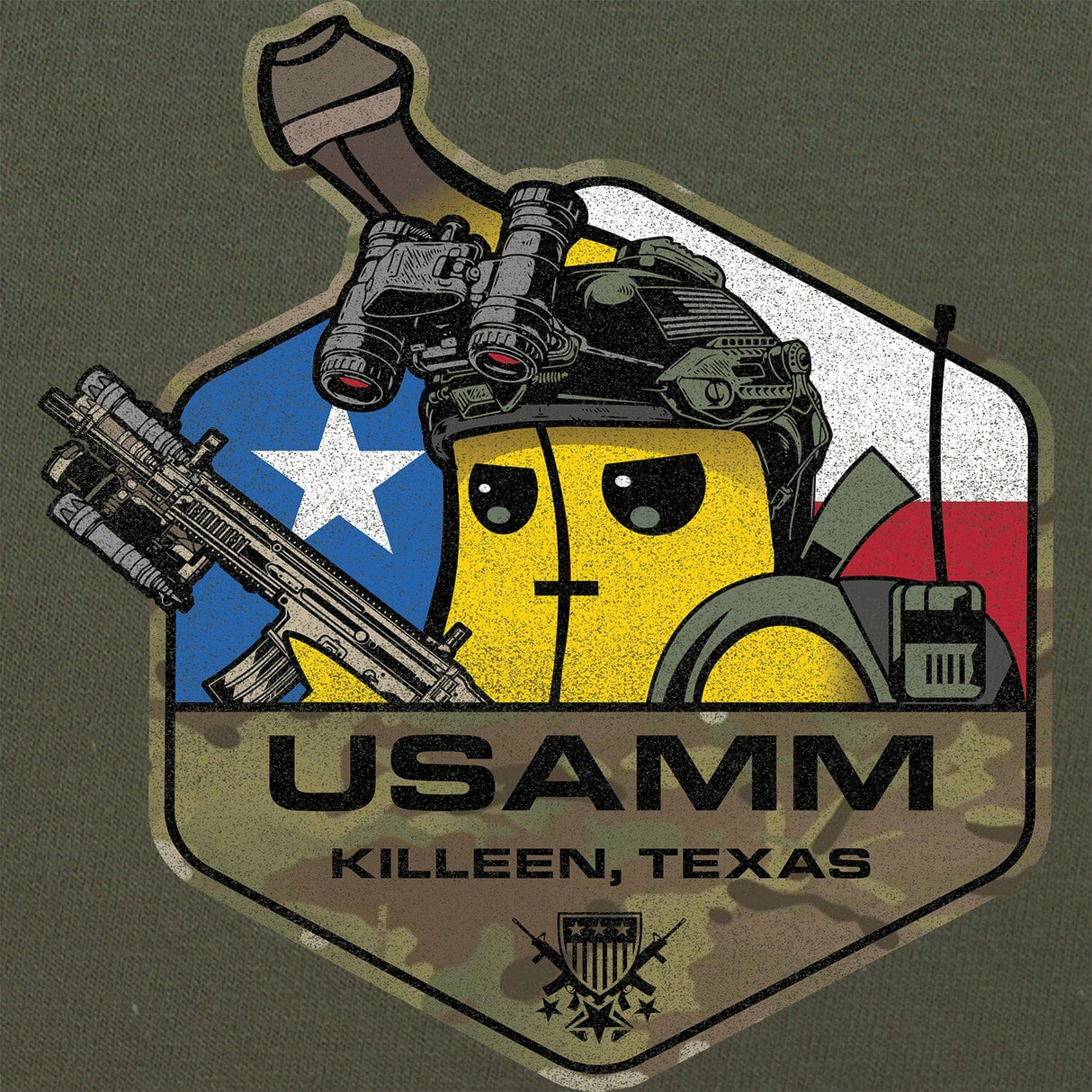 USAMM Tactical Banana Camo Texas T-Shirt Shirts