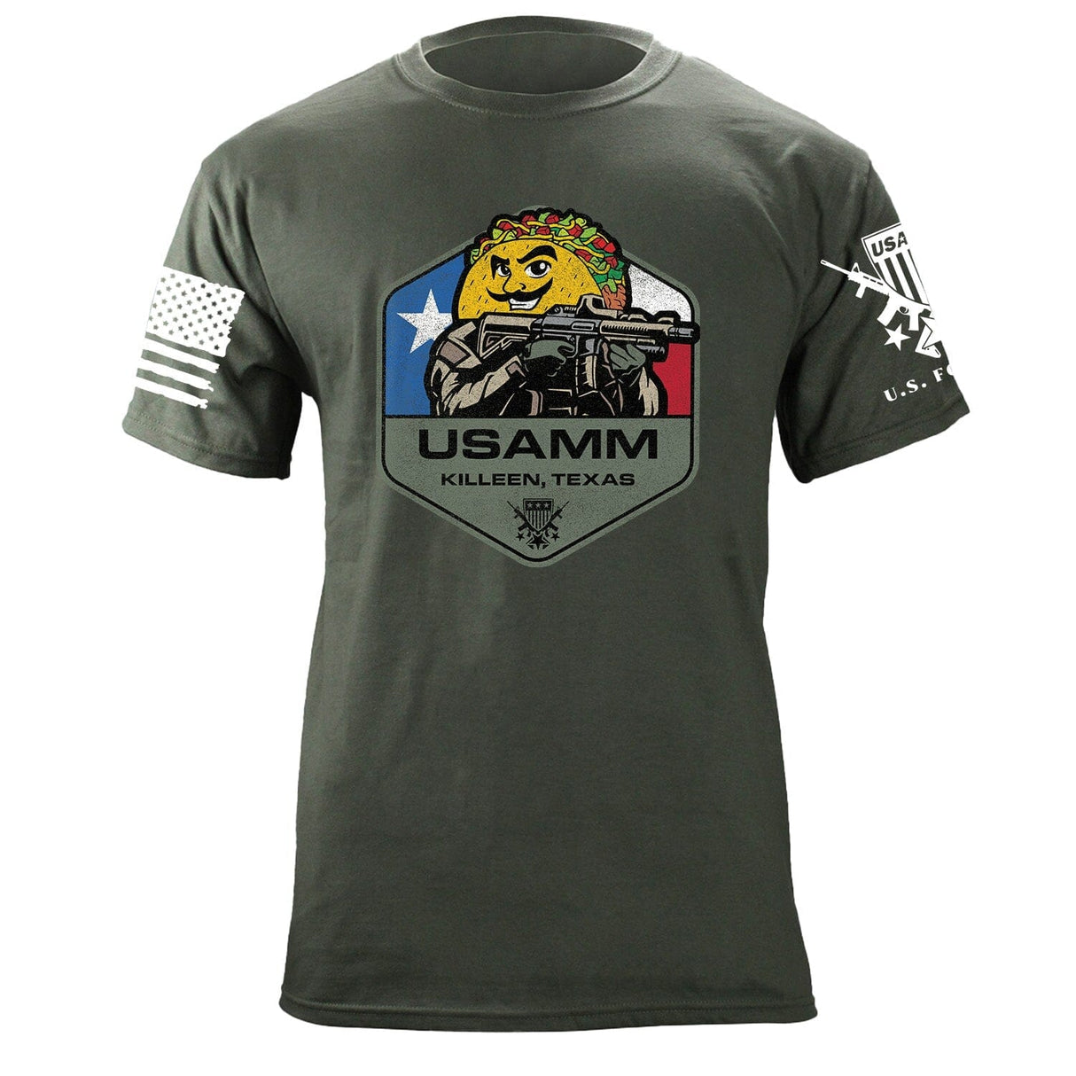 USAMM Tactical Taco Polygon T-Shirt Shirts 87147-S-MG