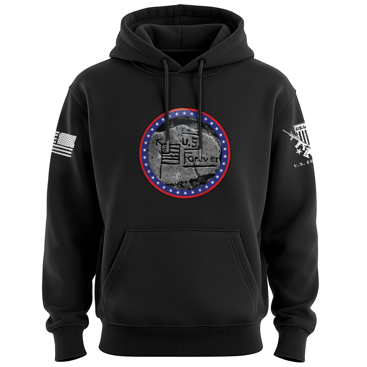 US Forever Hoodie Hoodies 100370-S-BK