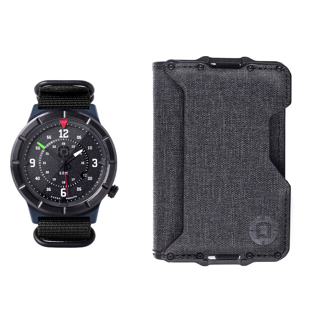 DANGO WATCH & WALLET BUNDLE SpecOps Watch Keltec Blue & D03 DTEX USAMM