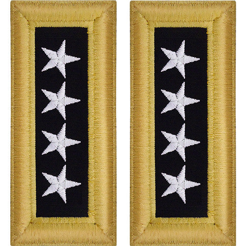 Army Male Shoulder Boards - General Officer Rank 11102DBR