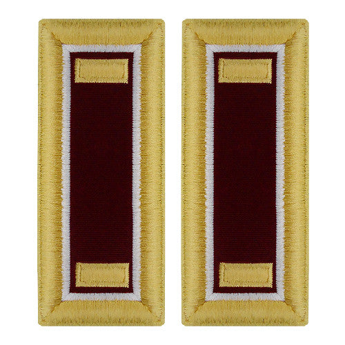 Army Female Shoulder Boards - Medical and Veterinary Rank 11326DBR