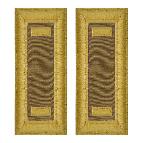 Army Female Shoulder Boards - Quartermaster Rank 11370DBR