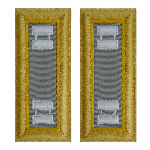 Army Female Shoulder Boards - Finance Rank 11297DBR