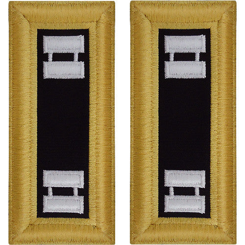Army Male Shoulder Boards - Chaplain Rank 11046DBR