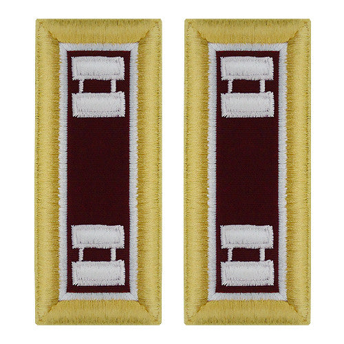 Army Female Shoulder Boards - Medical and Veterinary Rank 11328DBR