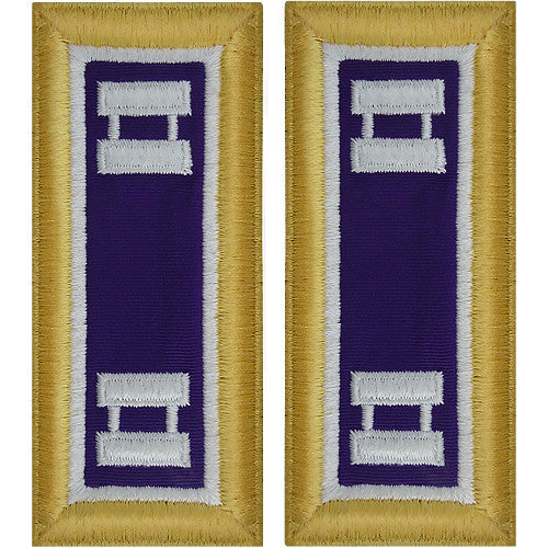 Army Male Shoulder Boards - Civil Affairs Rank 11068DBR