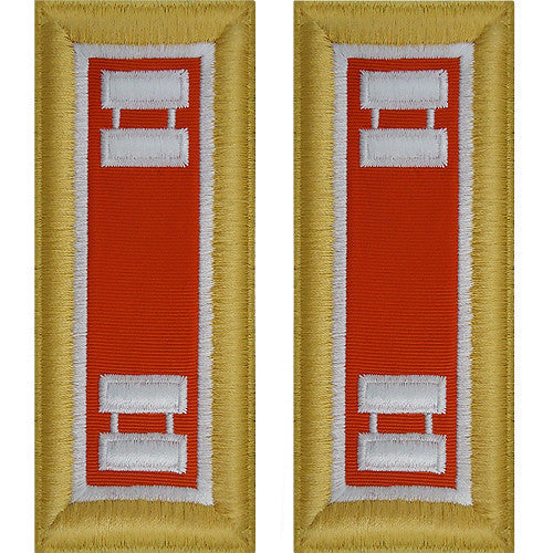 Army Male Shoulder Boards - Signal Rank 11187DBR