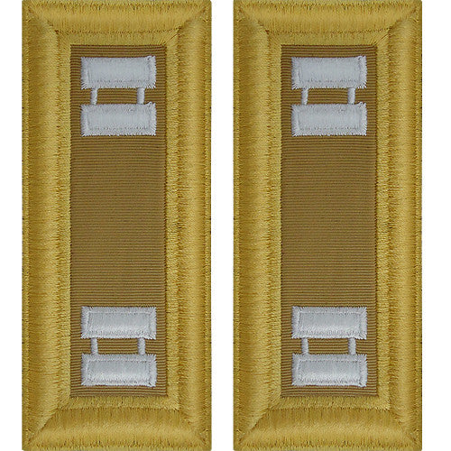 Army Male Shoulder Boards - Quartermaster Rank 11176DBR