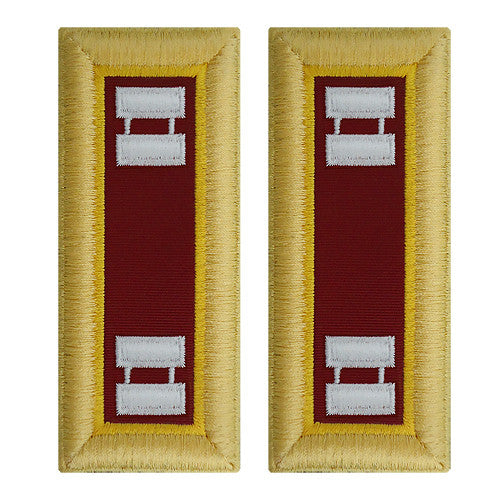 Army Female Shoulder Boards - Transportation Rank 11405DBR