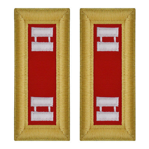 Army Female Shoulder Boards - Artillery Rank 11231DBR