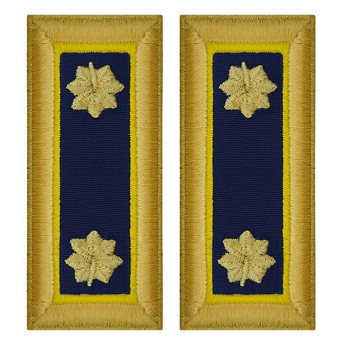 Army Female Shoulder Boards - Chemical Rank 11265DBR