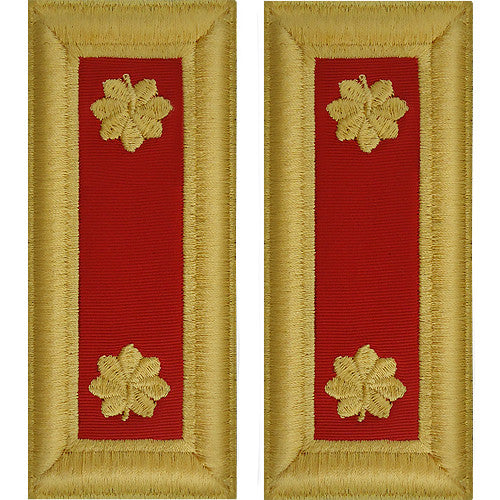 Army Male Shoulder Boards - Artillery Rank 11025DBR