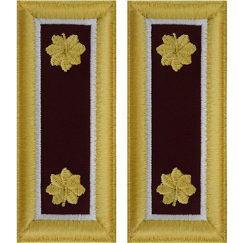 Army Male Shoulder Boards - Medical and Veterinary Rank 11133DBR