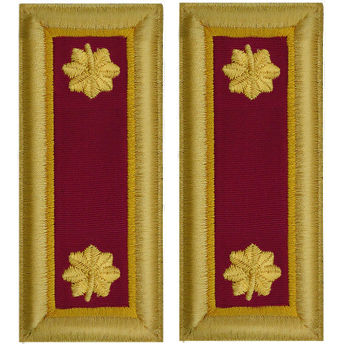 Army Male Shoulder Boards - Ordnance Rank 11166DBR