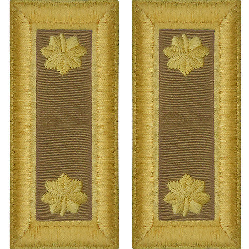 Army Male Shoulder Boards - Quartermaster Rank 11177DBR