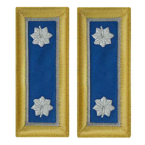 Army Female Shoulder Boards - Military Intelligence Rank 11341DBR