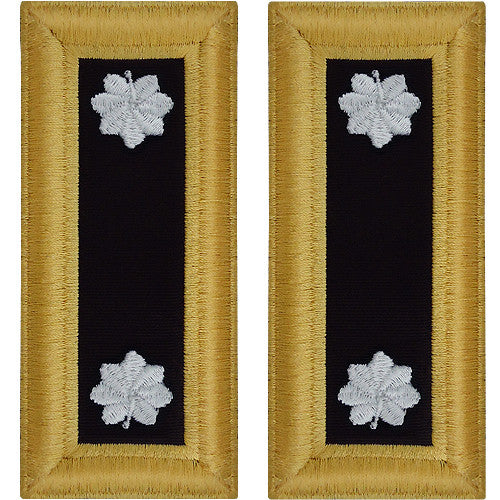 Army Male Shoulder Boards - Chaplain Rank 11048DBR